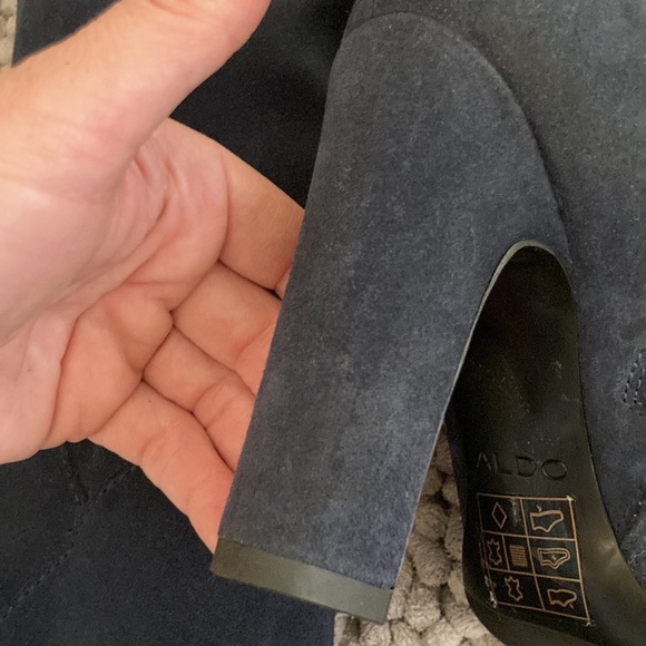 Blue suede otk boots - Picture 10 of 10